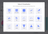 Chart type selection panel with pie chart option highlighted
